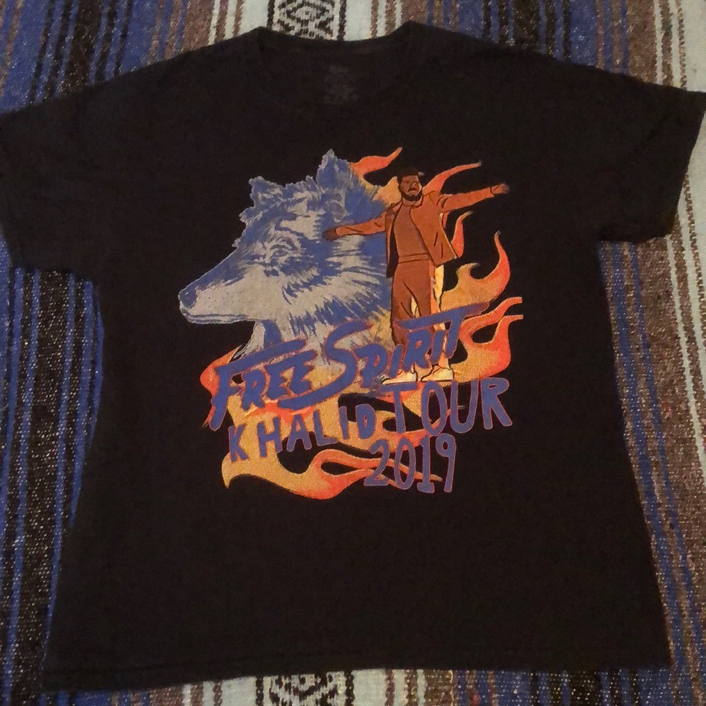 Khalid 2019 Free Spirit Concert Tour Tee Shirt